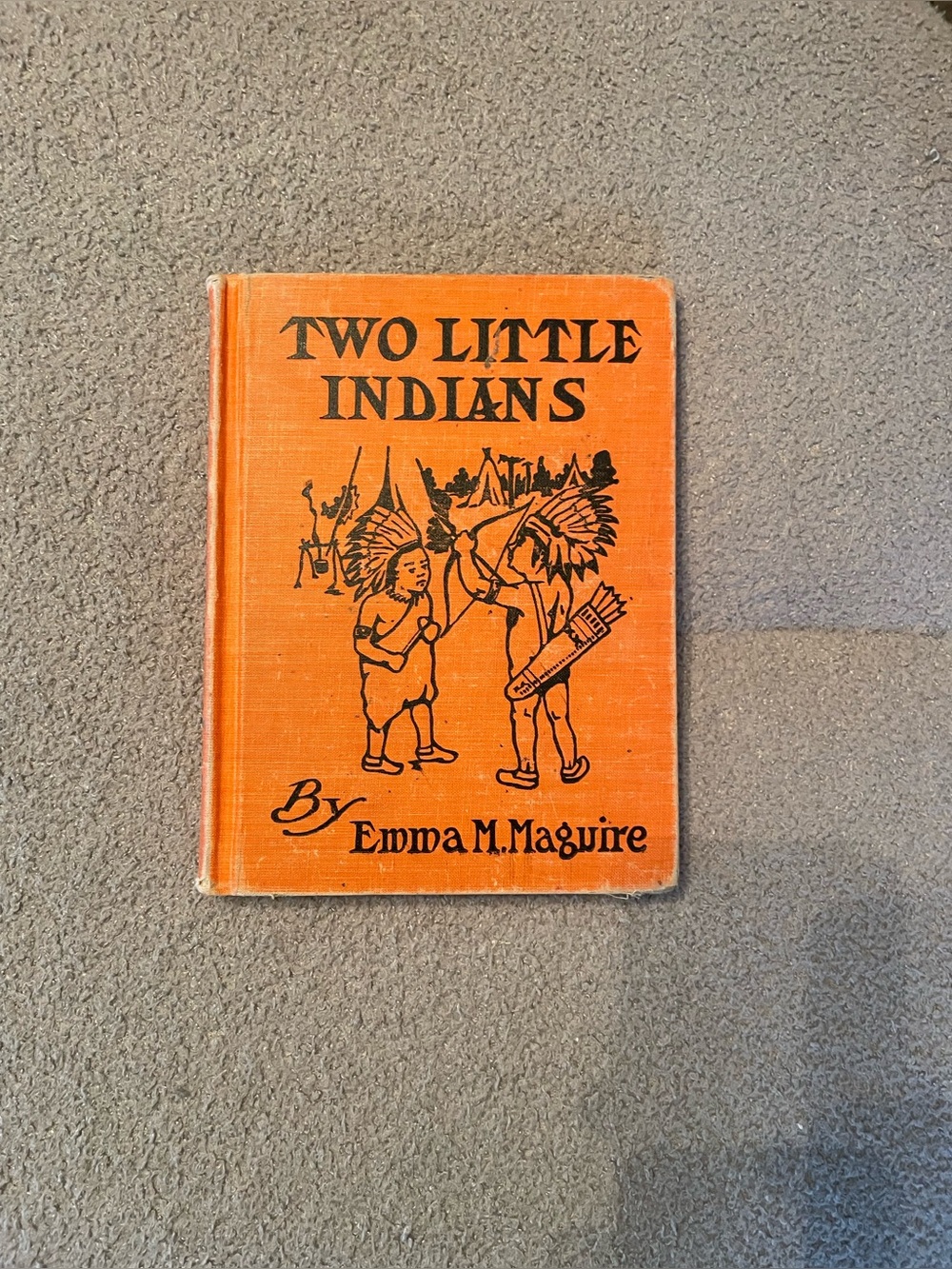 Two Little Indians Vintage Book